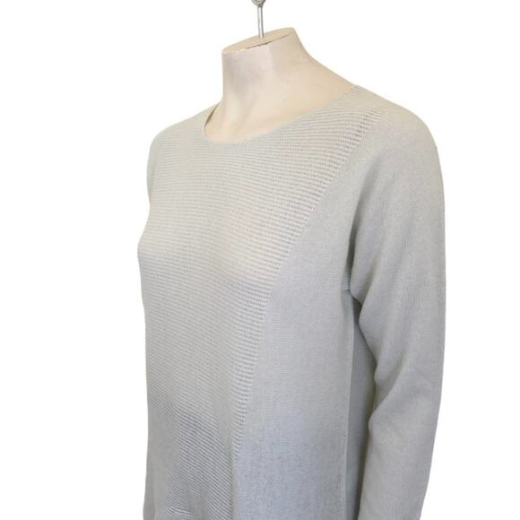 NEW MAX STUDIO Pure Cashmere Sweater in Pale Blue Green SZ M - Picture 3 of 9